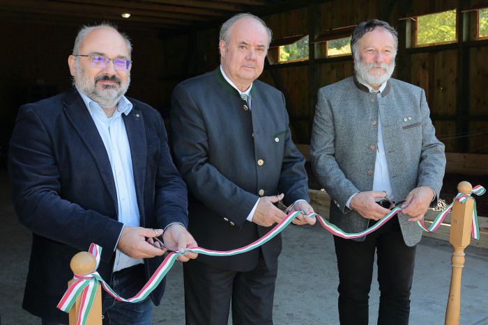 Új, innovatív erdészeti beruházást adtak át a Mecsekerdőnél
